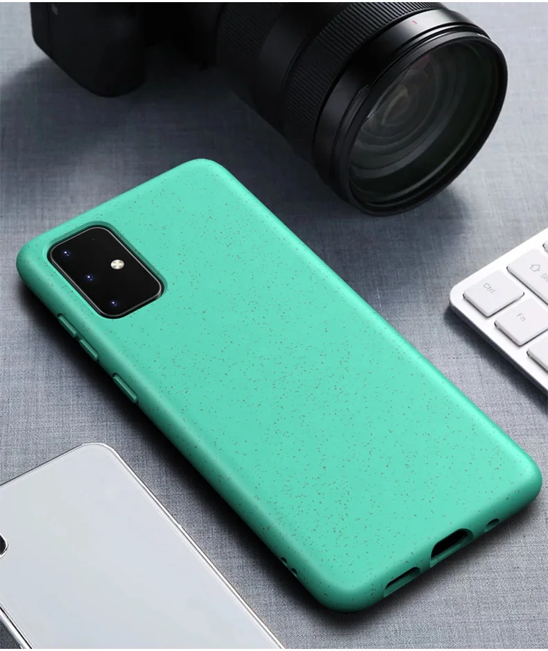 Factory Supply Eco-friendly Straw TPU Mobile Phone Shell for Samsung S20 S20 Pro S20 Ultra Case, Multi colors
Factory Supply Eco-friendly Straw TPU Mobile Phone Shell for Samsung S20 S20 Pro S20 Ultra Case, Multi colors