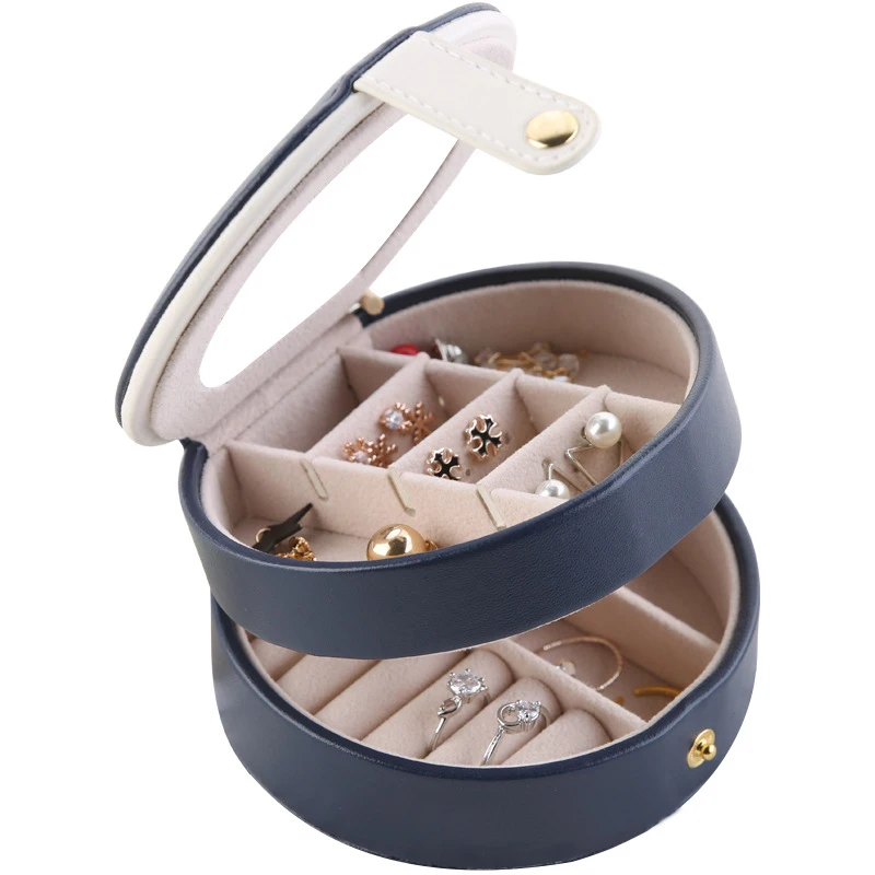SUNDO Factory wholesale price custom logo small ring earring necklace organizer box storage jewelry travel case
SUNDO Factory wholesale price custom logo small ring earring necklace organizer box storage jewelry travel case