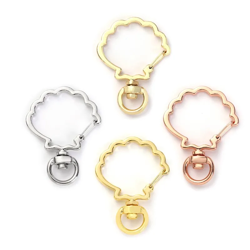 Metal Shell buckle acrylic pendant dog buckle spot plum fan parachute shell keychain Lobster Clasp DIY Accessories, Silver ,gold, rose gold
Metal Shell buckle acrylic pendant dog buckle spot plum fan parachute shell keychain Lobster Clasp DIY Accessories, Silver ,gold, rose gold