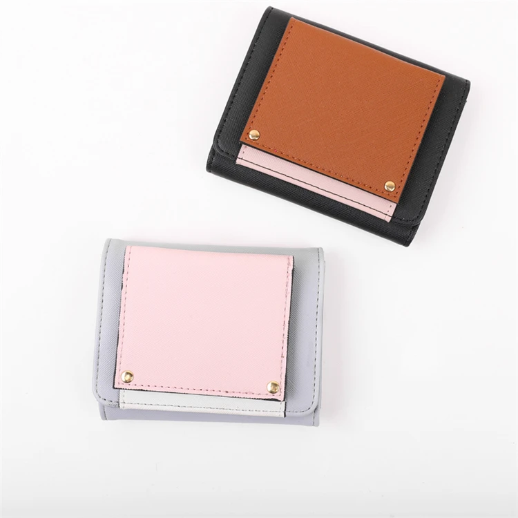 New Design Ladies Brand PU Leather Coin Purse Credit Card Short Wallet, Customized color
New Design Ladies Brand PU Leather Coin Purse Credit Card Short Wallet, Customized color