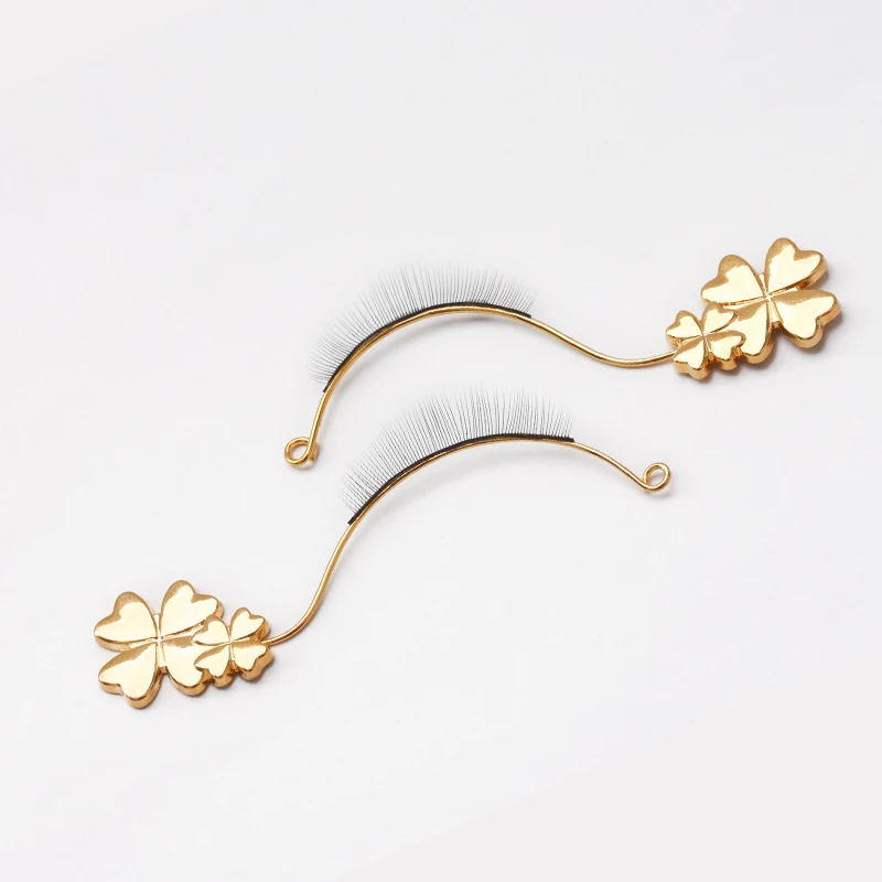 Wholesale Gold Clover Lash Display Stick Try On Lash Holder Stick Wand Custom Eyelash Fitter Tester
Wholesale Gold Clover Lash Display Stick Try On Lash Holder Stick Wand Custom Eyelash Fitter Tester