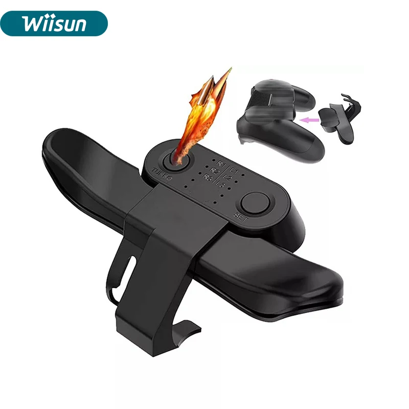 D Game Controller Back Button Game Accessory For ps4 Back Paddles Controller Back Button For PS4 Controller
D Game Controller Back Button Game Accessory For ps4 Back Paddles Controller Back Button For PS4 Controller