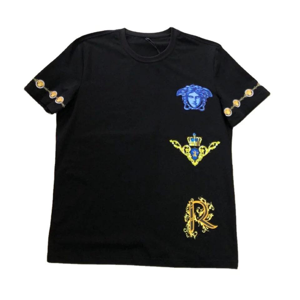 wholesale custom cotton high quality Digital printing short sleeves design fashion luxury t-shirt men
wholesale custom cotton high quality Digital printing short sleeves design fashion luxury t-shirt men