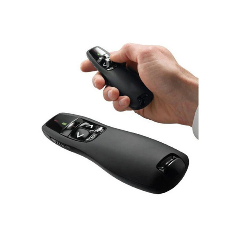 R400 2.4 GHz Wireless Technology Laser Pointer Pen Presentation Mouse Clicker Flip Pen USB PPT Controller Remote Controller 
R400 2.4 GHz Wireless Technology Laser Pointer Pen Presentation Mouse Clicker Flip Pen USB PPT Controller Remote Controller