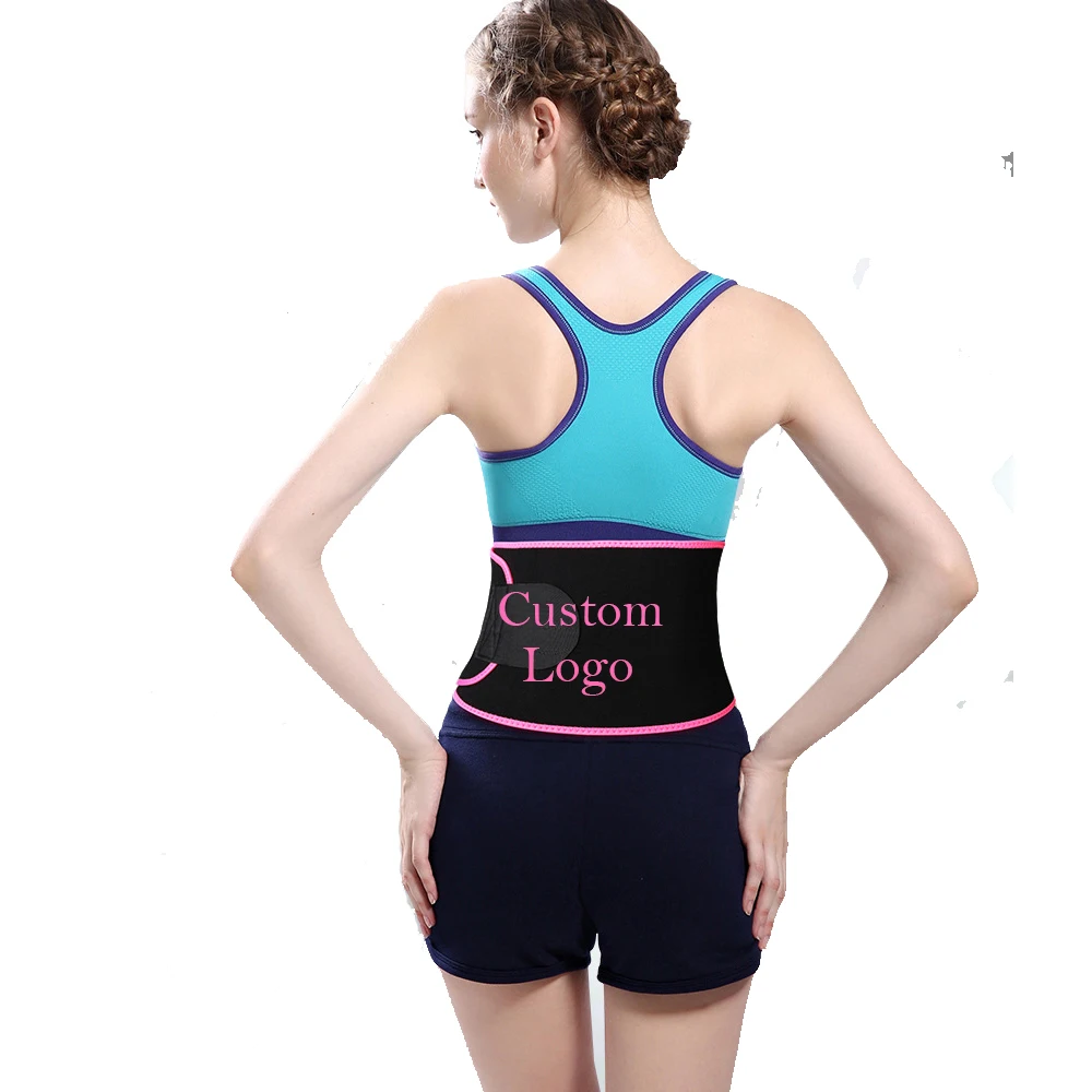 Custom Logo Printing Waist Trimmer Slimming Belt Women Weight Loss Waist and Thigh Trimmer, Multiple colour
Custom Logo Printing Waist Trimmer Slimming Belt Women Weight Loss Waist and Thigh Trimmer, Multiple colour