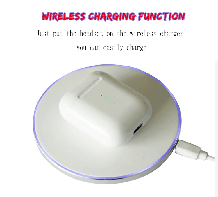 I666 Tws Blue tooth 5.0 Earbuds I12 Tws 1:1 Size pop-up Earphones Support Touch Control Charging Binaural Calling i9s i10tws - ANKUX.COM