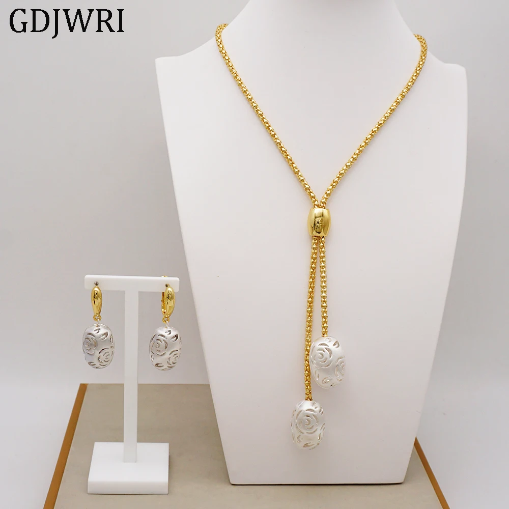 GDJWRI NC06 gold filled necklace high quality luxury fashion sets dubai gold plated jewelry
GDJWRI NC06 gold filled necklace high quality luxury fashion sets dubai gold plated jewelry