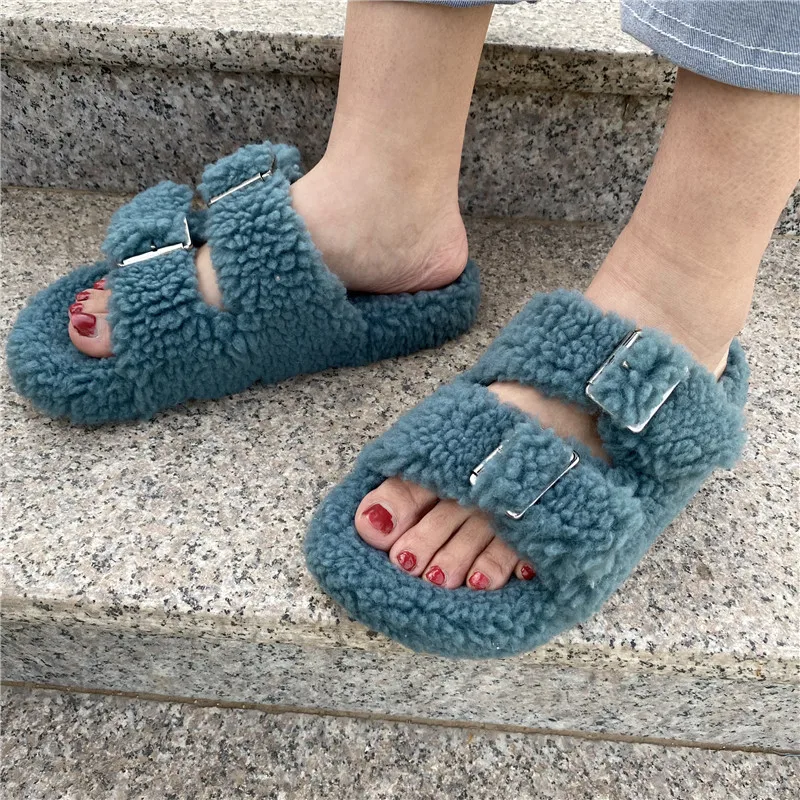 Ladies Full Fur Slippers White Pink Fur Slippers Faux Fur Slippers Flat Casual, Customized color
Ladies Full Fur Slippers White Pink Fur Slippers Faux Fur Slippers Flat Casual, Customized color
