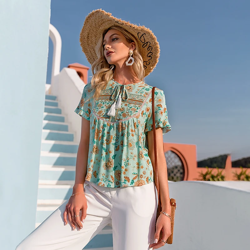 PRETTY STEPS 2021 PS0371 New design shirts women blouses designer ladies shirt vintage for summer, As photo
PRETTY STEPS 2021 PS0371 New design shirts women blouses designer ladies shirt vintage for summer, As photo