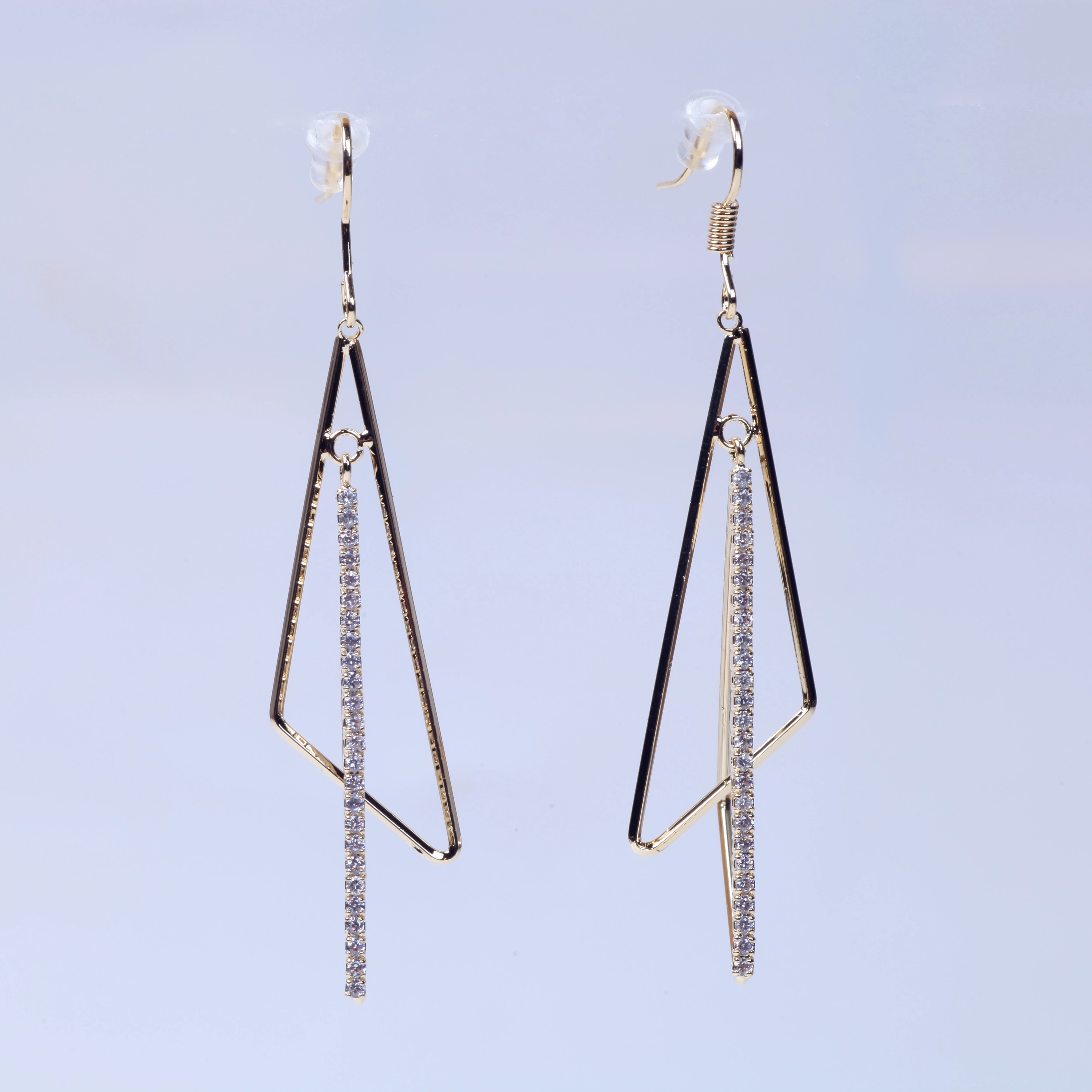 Ethnic Style Elegant Luxur needle geometric Micromosaic Sterling Silver Gold Earrings
Ethnic Style Elegant Luxur needle geometric Micromosaic Sterling Silver Gold Earrings