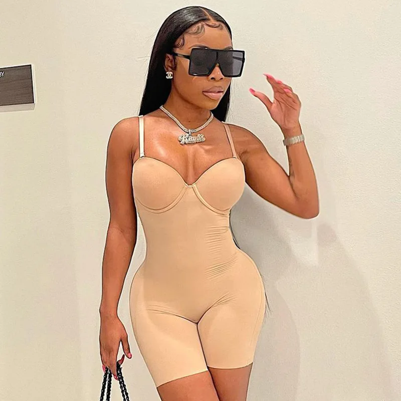 Wholesale Price Women's Fashion Sexy Party Jumpsuit Solid Romper Sleeveless Tight Strap Bodysuits
Wholesale Price Women's Fashion Sexy Party Jumpsuit Solid Romper Sleeveless Tight Strap Bodysuits