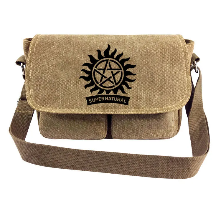 TV Series Supernatural Symbol Shoulder Canvas Bag Messenger Bags for Women Men, As the picture
TV Series Supernatural Symbol Shoulder Canvas Bag Messenger Bags for Women Men, As the picture