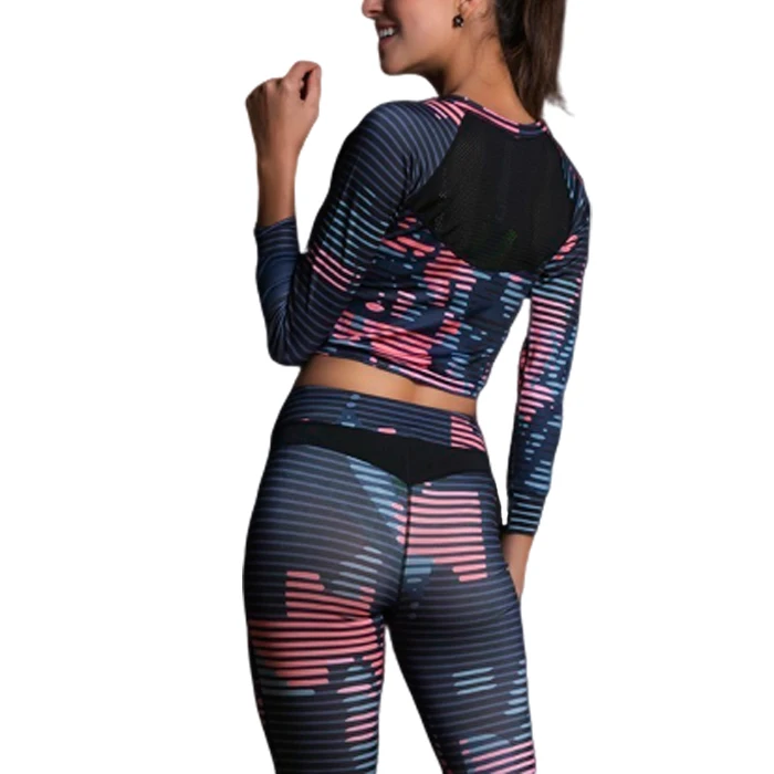 Custom Made Female Sportswear Sublimation Yoga Clothing Polyester Stretch Fabric Women Fitness Tracksuit, Colors
Custom Made Female Sportswear Sublimation Yoga Clothing Polyester Stretch Fabric Women Fitness Tracksuit, Colors