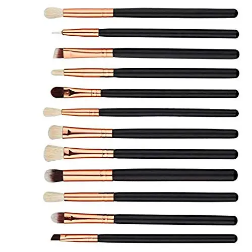Multifunctional fashion foundation powder blush eye shadow concealer lip pencil eye makeup brush set ladies eye makeup brush set, Black ,yellow
Multifunctional fashion foundation powder blush eye shadow concealer lip pencil eye makeup brush set ladies eye makeup brush set, Black ,yellow