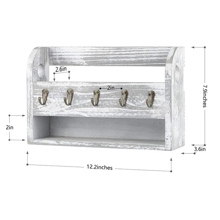 Hot Sale Mail Organizer Wooden Mail Organizer Wood Wall Mount Key Holder With Shelf
Hot Sale Mail Organizer Wooden Mail Organizer Wood Wall Mount Key Holder With Shelf