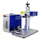 fiber laser machine 50w for marking jewelry ring with rotary device