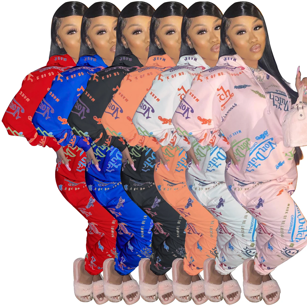 The streets of ladies' Good Quality Womens Winter Clothing 2020Ladies Hoodie club Set Two Piece Set WomenClothing Jogger Set
The streets of ladies' Good Quality Womens Winter Clothing 2020Ladies Hoodie club Set Two Piece Set WomenClothing Jogger Set