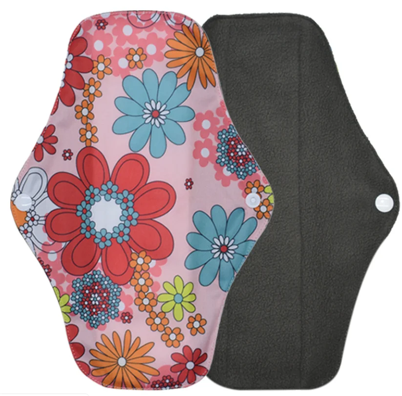 Washable M size Bamboo charcoal reusable sanitary pads, Be customized
Washable M size Bamboo charcoal reusable sanitary pads, Be customized