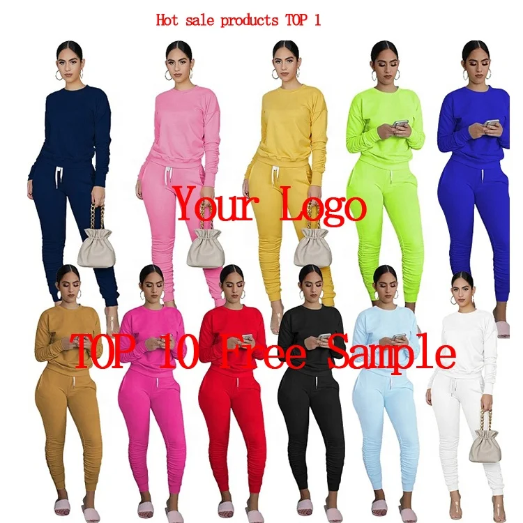 2021 New Arrivals Fall Autumn Solid Color Tracksuit Casual Stacked Womans Pants Two Piece Set Women Clothing, Blue,black,red,yellow,gray,dark blue,rose bengal
2021 New Arrivals Fall Autumn Solid Color Tracksuit Casual Stacked Womans Pants Two Piece Set Women Clothing, Blue,black,red,yellow,gray,dark blue,rose bengal