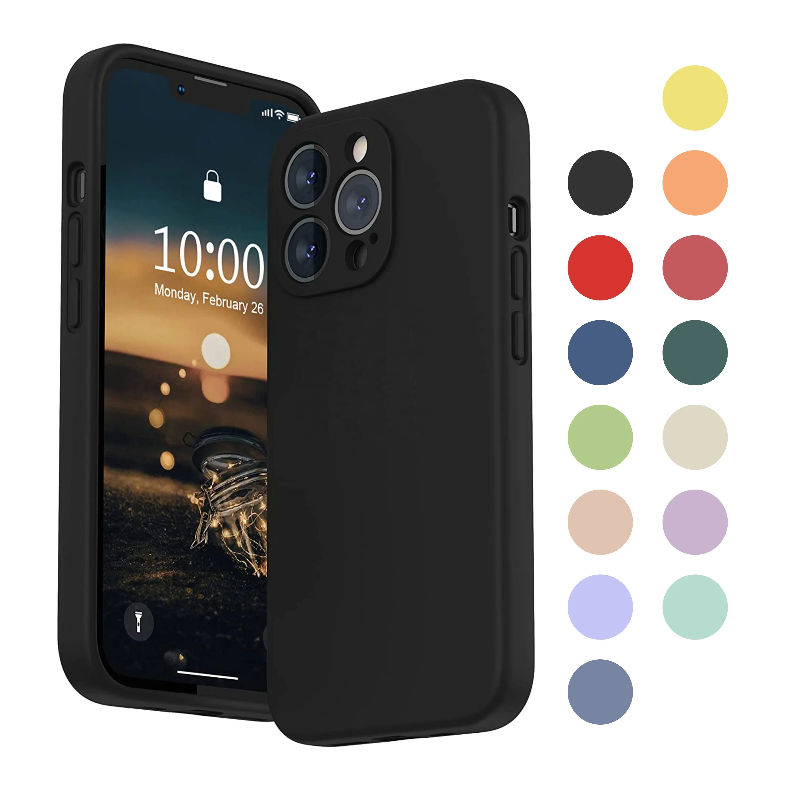 designer silicone phone case for iphone 13 pro max original luxury liquid silicone phone cover for iphone 12 11 pro, 14 colors
designer silicone phone case for iphone 13 pro max original luxury liquid silicone phone cover for iphone 12 11 pro, 14 colors
