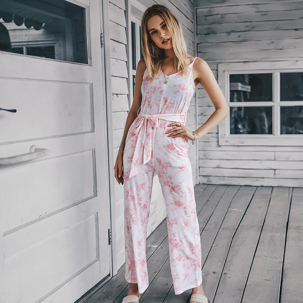 2020 New One Piece Latest Design Trendy Fashion Custom Pink Long Sleeve Tie Dye Jumpsuit Rompers Women
2020 New One Piece Latest Design Trendy Fashion Custom Pink Long Sleeve Tie Dye Jumpsuit Rompers Women