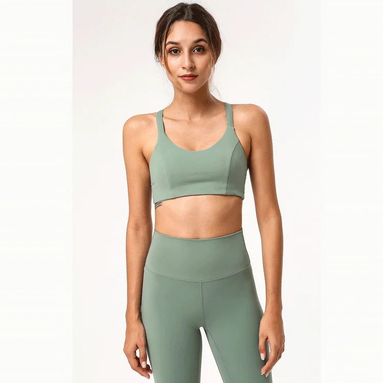 luxury quality 2019 Europe the United States new naked yoga sports bra back shockproof sports fitness sports bra, Customized colors
luxury quality 2019 Europe the United States new naked yoga sports bra back shockproof sports fitness sports bra, Customized colors