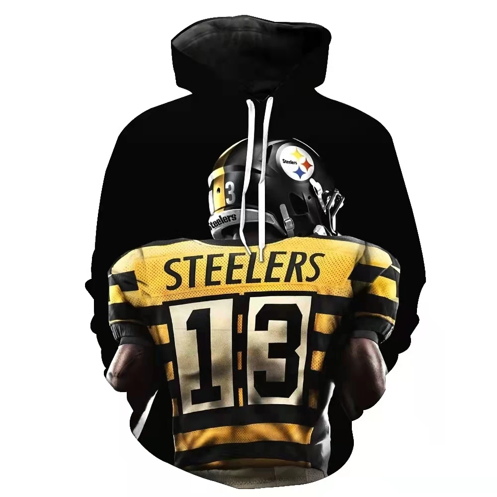 High Quality Men's 3D digital print Sublimation Hoodies Sweatshirts Pullover And American Football Jersey Uniforms
High Quality Men's 3D digital print Sublimation Hoodies Sweatshirts Pullover And American Football Jersey Uniforms