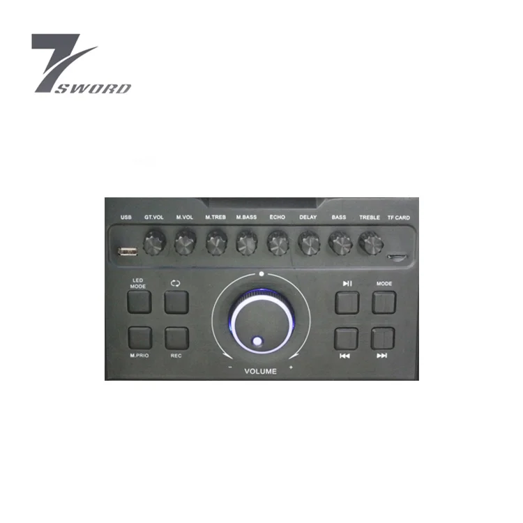 Dual 15 inch pa sound system multimedia speaker system portable trolley speaker with remote - ANKUX.COM