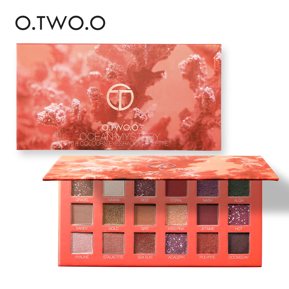 O.TWO.O Makeup Southeast Asian Style 18 Color Eyeshadow Palette, 18 colors in one palette
O.TWO.O Makeup Southeast Asian Style 18 Color Eyeshadow Palette, 18 colors in one palette