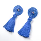 Wholesale Vintage Chic Dangle Earrings Jewelry Multicolor Tassel Earrings