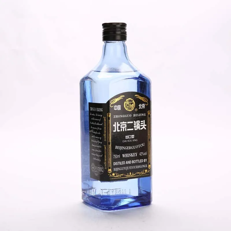 Chino de vidrio de tiro Jose Cuervo azul Botellas de Agave Botellas párr patrón Tequila Anejo