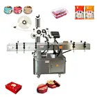 water bottle vial tube label printing applicator trapping tabletop round bottle labeler stretch sleeve labeling machine