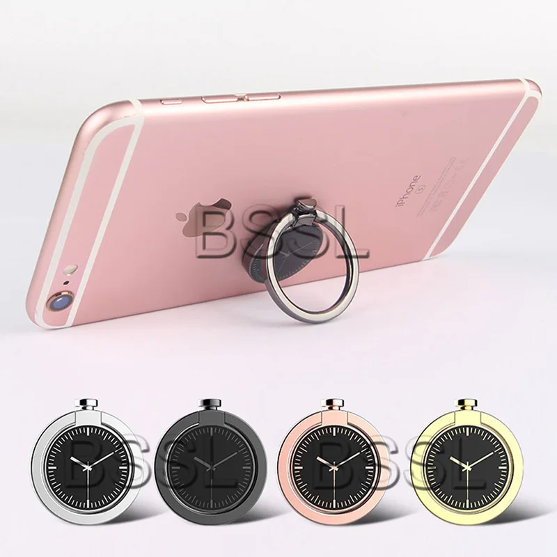 Clock Style finger ring holder watch design phone bracket strong luxury metal car stand for iphone cell phones redmi huawei hono, Black / gold / silver / rose gold
Clock Style finger ring holder watch design phone bracket strong luxury metal car stand for iphone cell phones redmi huawei hono, Black / gold / silver / rose gold