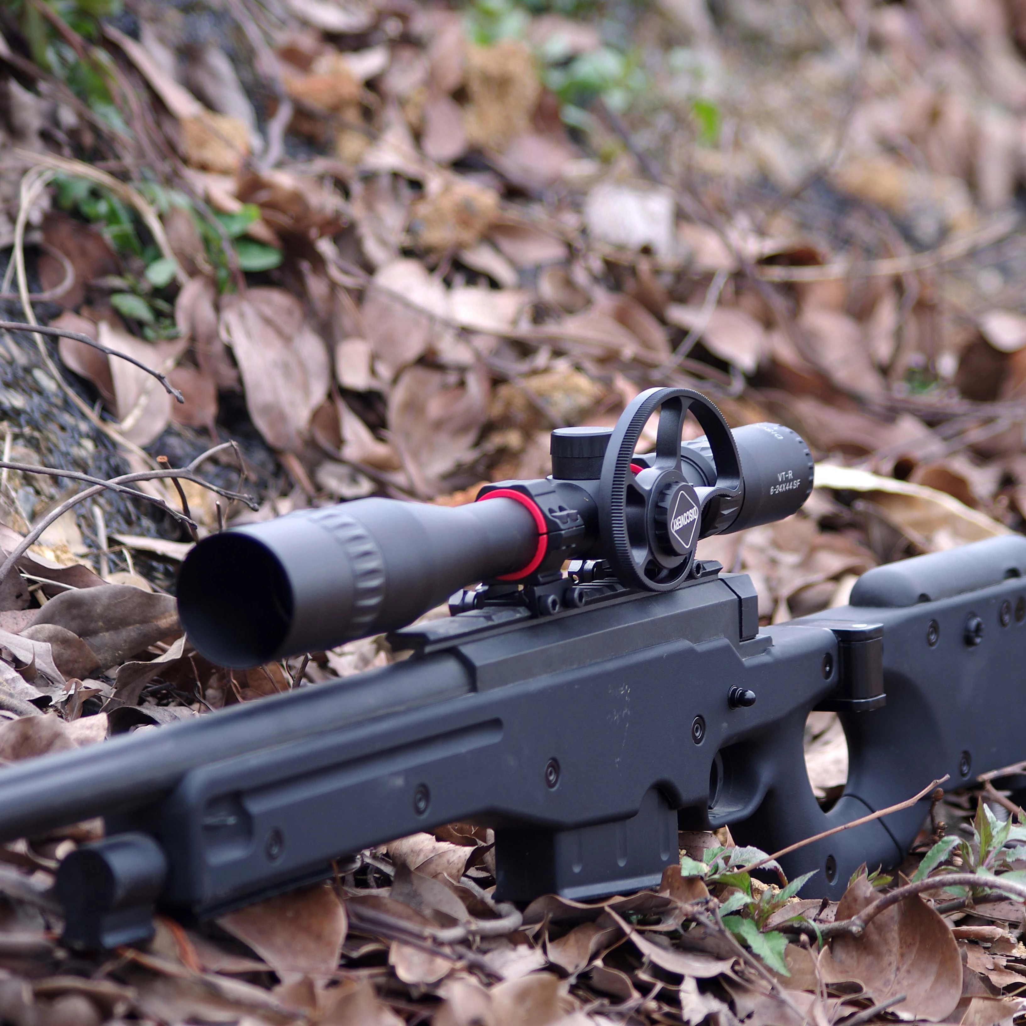Optica Discovery Mira Telescopica para Rifle VT-R 6-24X44SF Tubo de 1in SFP con Reticula (MOA)
Optica Discovery Mira Telescopica para Rifle VT-R 6-24X44SF Tubo de 1in SFP con Reticula (MOA)
