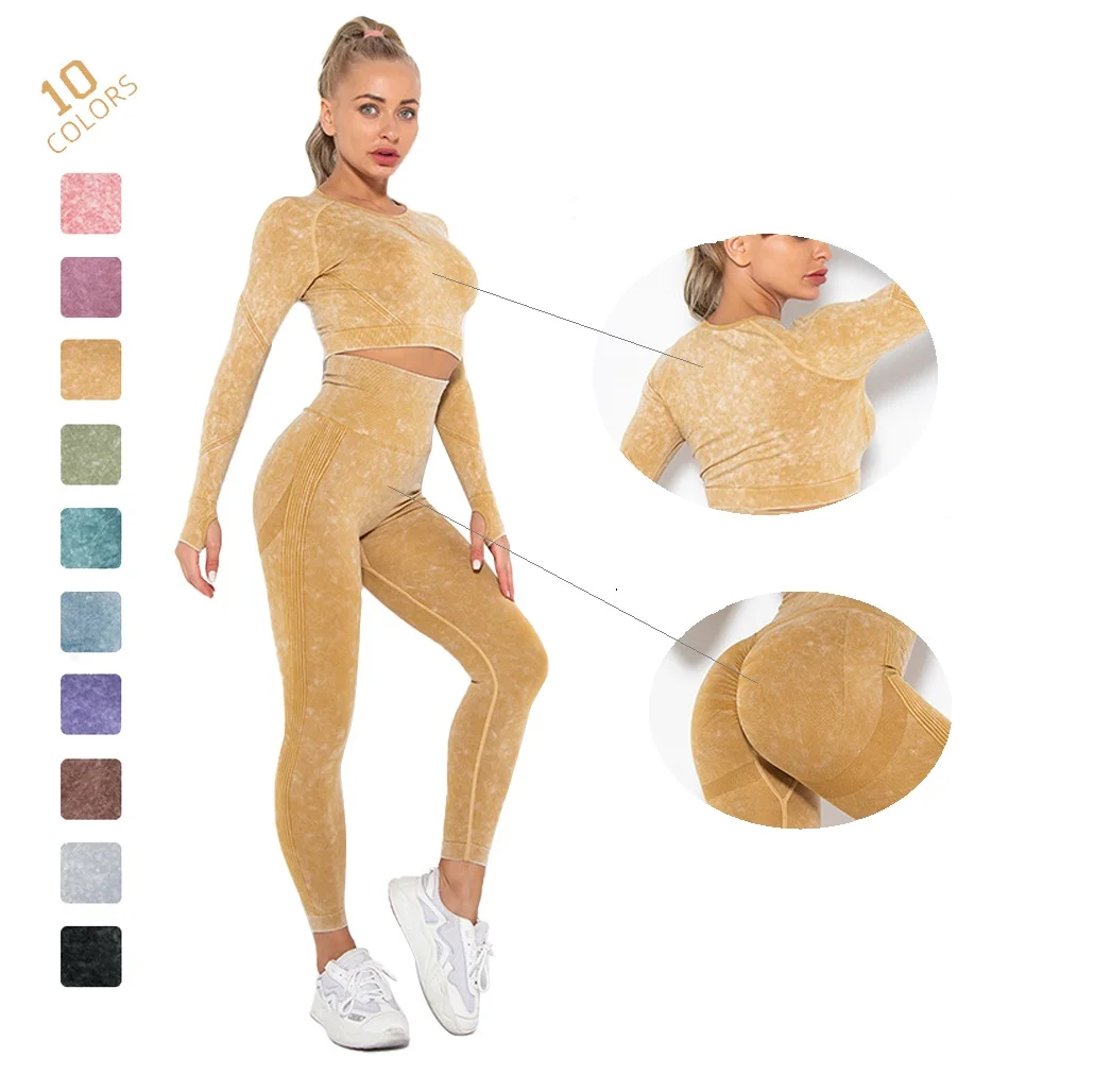 Women Seamless Washing women new style sand washed seamless leggings Long Sleeve Crop Tops 2 Piece Sets Push Up Sports, Picture
Women Seamless Washing women new style sand washed seamless leggings Long Sleeve Crop Tops 2 Piece Sets Push Up Sports, Picture