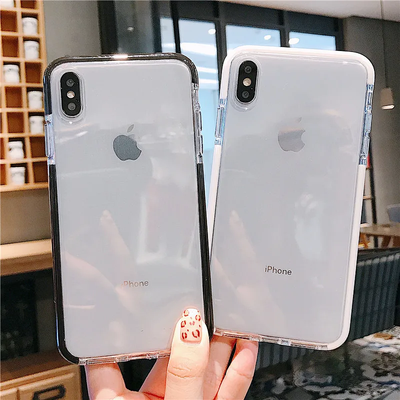 Cute frame drop transparent Case For iphone 11 Pro Max XR X XS MAX 7 8 6s Plus Soft Simple Cover for samsung S8 S9 S10 Note
Cute frame drop transparent Case For iphone 11 Pro Max XR X XS MAX 7 8 6s Plus Soft Simple Cover for samsung S8 S9 S10 Note