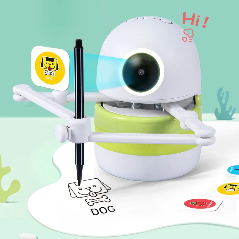 Hot Sale STEAM Intelligent Robot Art Educational New Drawing Toys Smart Robot Toy for Kids
Hot Sale STEAM Intelligent Robot Art Educational New Drawing Toys Smart Robot Toy for Kids