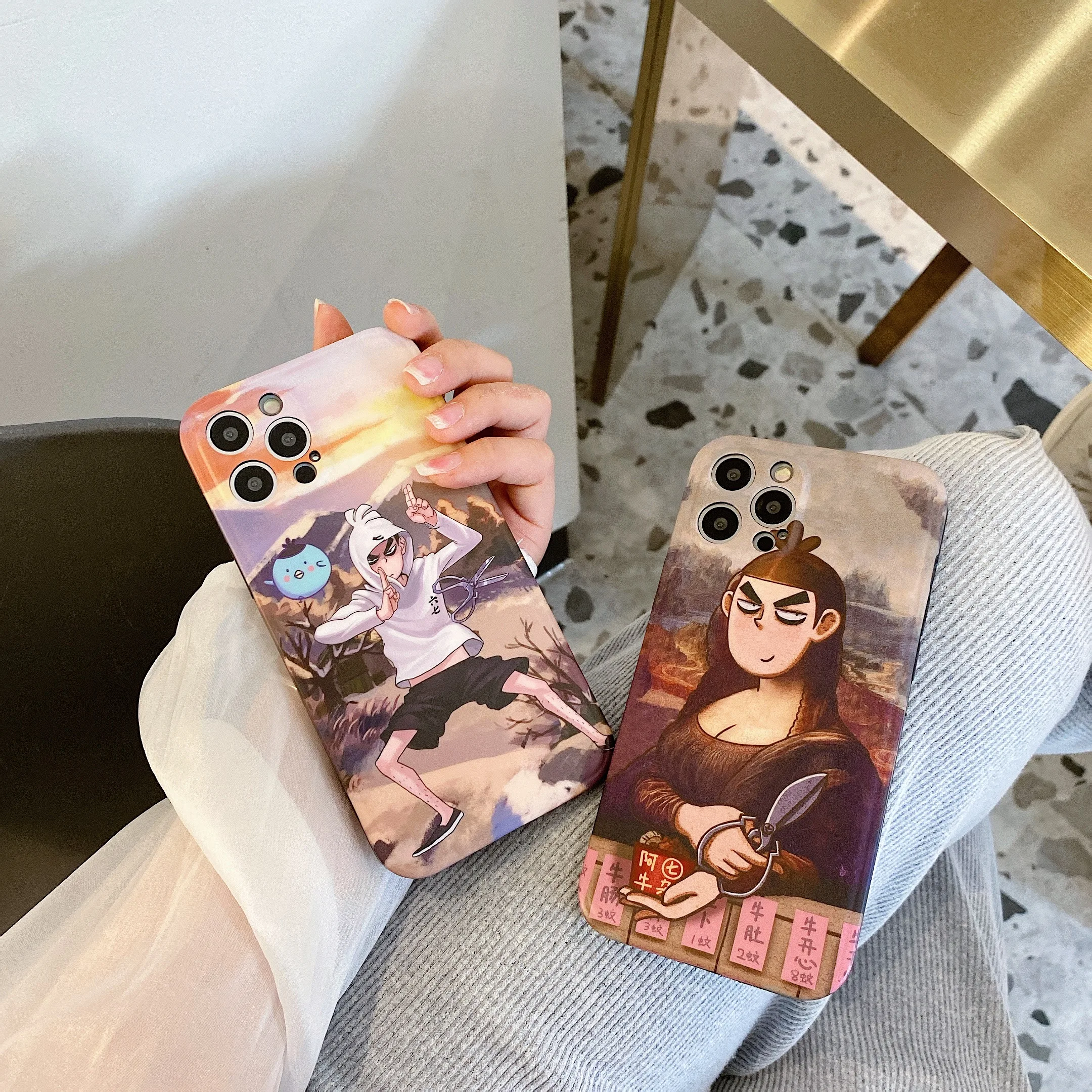For iPhone 12 Pro Max XR Xs Max 7 8 Plus Funny Lisa Smile Cartoon Characters Soft IMD Phone Cover Case
For iPhone 12 Pro Max XR Xs Max 7 8 Plus Funny Lisa Smile Cartoon Characters Soft IMD Phone Cover Case