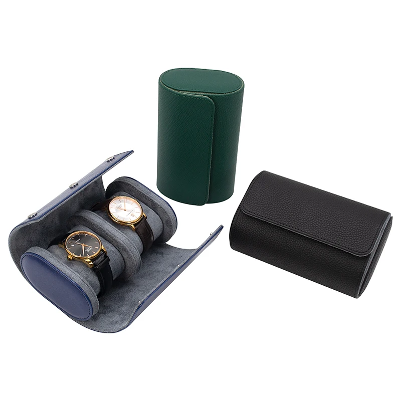 Ready to Ship Leather Travel Watch Roll High Quality Travel Case Box for 2 Watches, Green/black
Ready to Ship Leather Travel Watch Roll High Quality Travel Case Box for 2 Watches, Green/black
