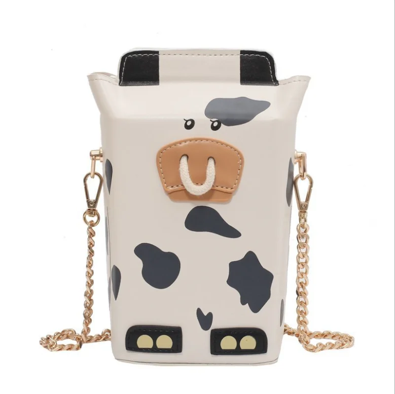 Cute cow pattern box bag female 2021 new cartoon small square shoulder phone bag girl fashion messenger bag, Different colors
Cute cow pattern box bag female 2021 new cartoon small square shoulder phone bag girl fashion messenger bag, Different colors
