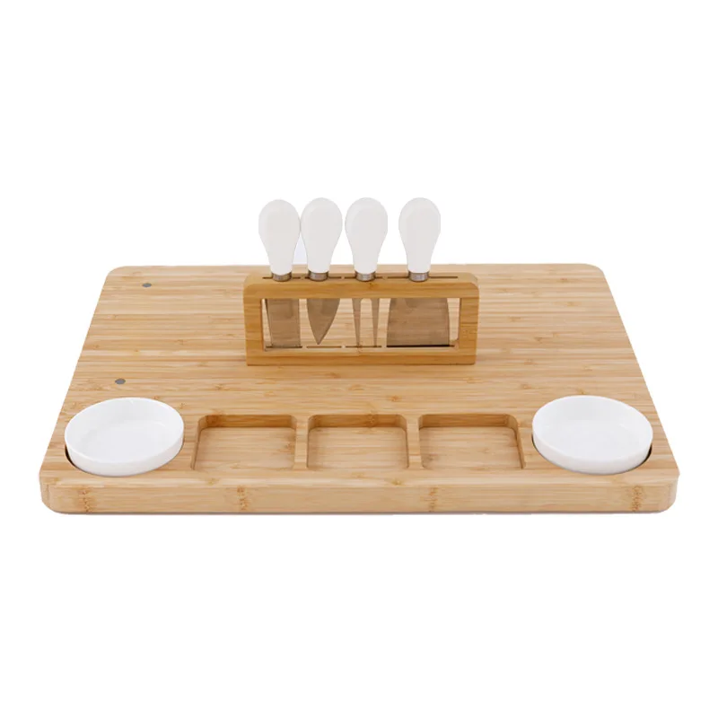 CL352 Cheese Board Cutlery Knife Set With Slide Out Drawer Kitchen Cooking Tools Cheese Cutting Board Bamboo Cheese Board Set
CL352 Cheese Board Cutlery Knife Set With Slide Out Drawer Kitchen Cooking Tools Cheese Cutting Board Bamboo Cheese Board Set