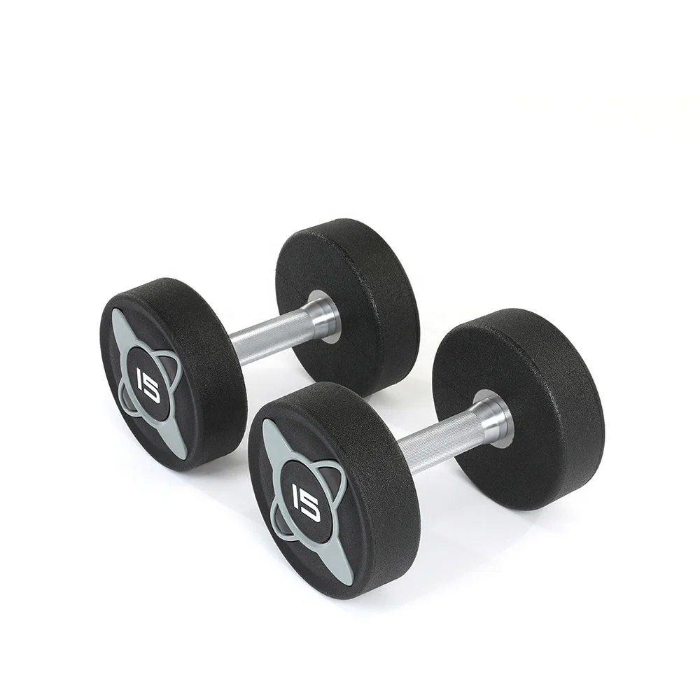 Urethane Material Freeweights Gym Equipment Dumbbell, Grey, black, yellow, purple, red
Urethane Material Freeweights Gym Equipment Dumbbell, Grey, black, yellow, purple, red