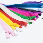 Zipper Zipper Supplier Promotional Men's And Women's Automatic Locking Nylon Invisible Zipper