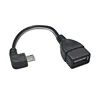 Micro USB 2.0 Male Host to USB Female OTG Adapter Cable for Android Tablet Phone PC