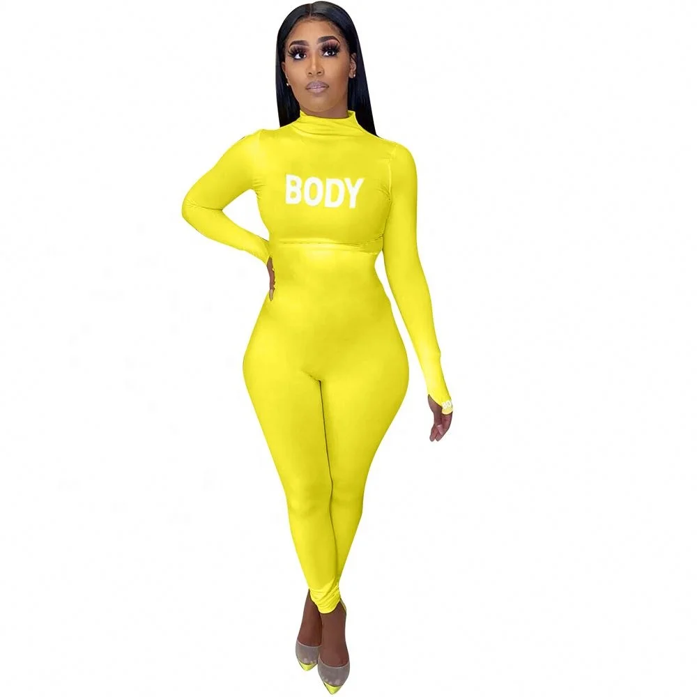 Lds3237 Fall Ladies Sexy Women Fashion Jumpsuits Solid Color Slim Stand Pencil Pants Long Sleeve For
Lds3237 Fall Ladies Sexy Women Fashion Jumpsuits Solid Color Slim Stand Pencil Pants Long Sleeve For