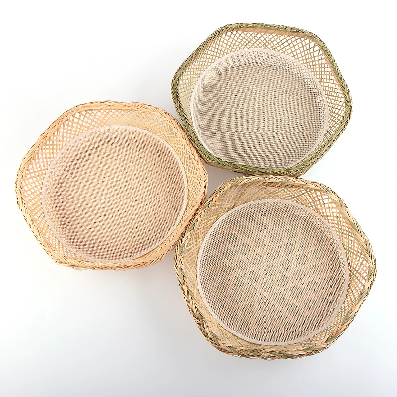 Eco Natural Handcrafted Green Round Bamboo Case Hotel Restaurant Table Kitchen Products Vegatable Fruit Storage Basket, Yellow, white, green
Eco Natural Handcrafted Green Round Bamboo Case Hotel Restaurant Table Kitchen Products Vegatable Fruit Storage Basket, Yellow, white, green