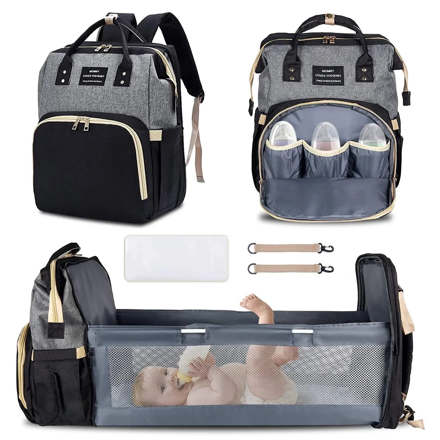 OEM&ODM Diaper Bag Backpack, Baby Nappy Changing Bags Multifunction Pad &Mother Large Capacity, Waterproof and Stylish, 10
OEM&ODM Diaper Bag Backpack, Baby Nappy Changing Bags Multifunction Pad &Mother Large Capacity, Waterproof and Stylish, 10