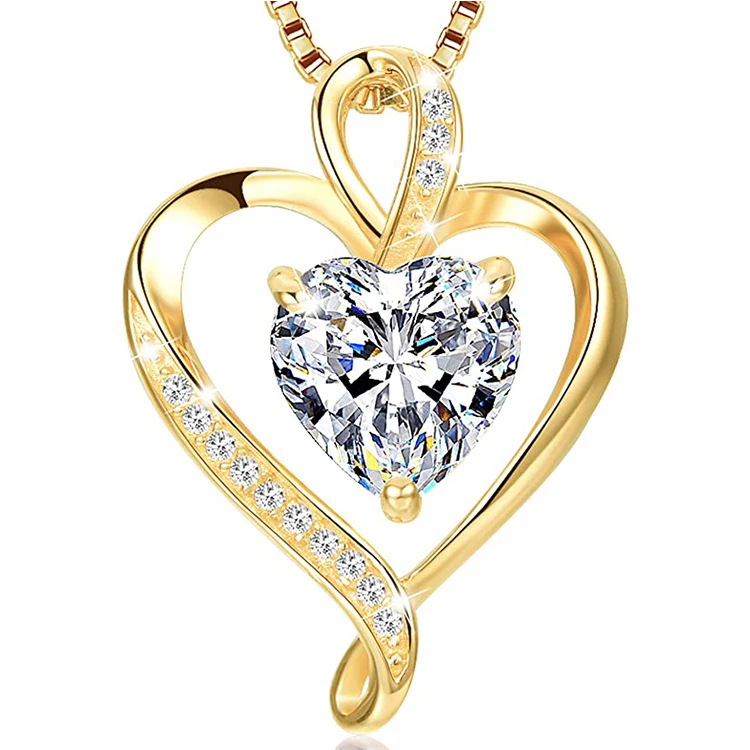 Fashion 925 Sterling Silver Pendant Necklace Rose Gold Plated White Gold/14K Gold Plated Necklace
Fashion 925 Sterling Silver Pendant Necklace Rose Gold Plated White Gold/14K Gold Plated Necklace