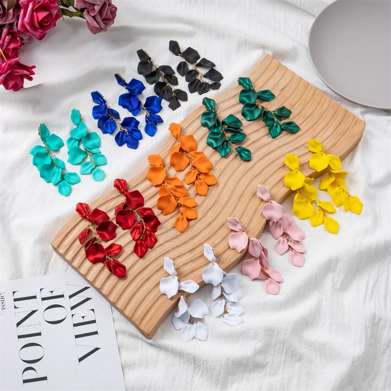Kolczyki kwiatowe 2023 Jewelry Long Tassel Flower Earrings Fashion Vintage Acrylic Flower Earrings For Women
Kolczyki kwiatowe 2023 Jewelry Long Tassel Flower Earrings Fashion Vintage Acrylic Flower Earrings For Women