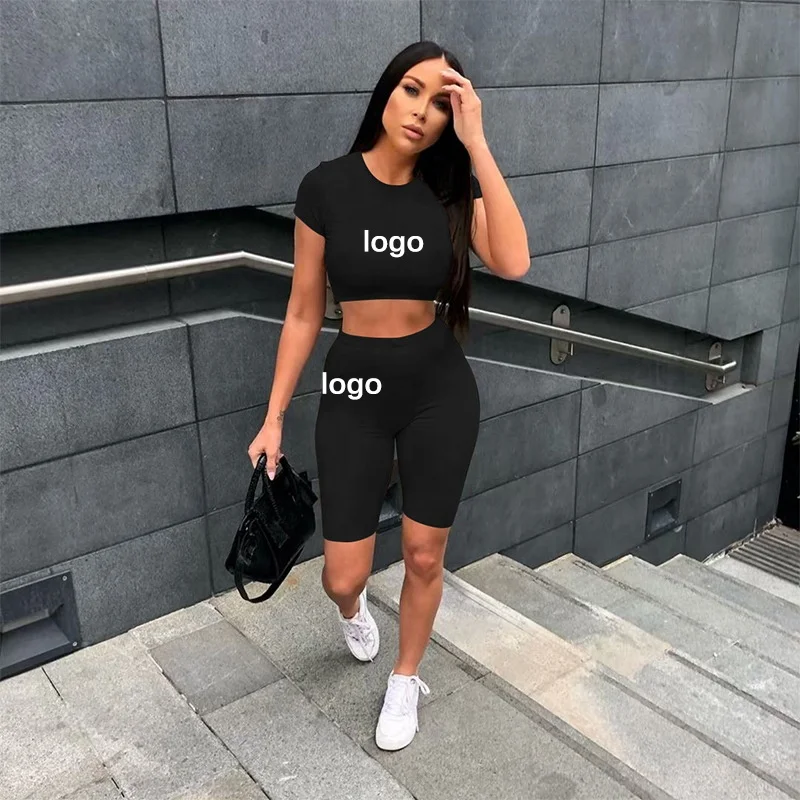 Bodycon Matching Set Fitness Summer Women Clothing Sexy 2 Piece Sets Crop Tops And Biker Shorts
Bodycon Matching Set Fitness Summer Women Clothing Sexy 2 Piece Sets Crop Tops And Biker Shorts